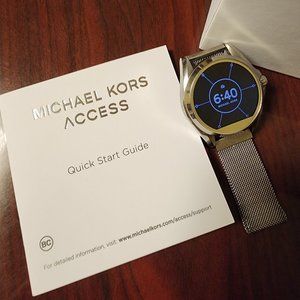 Michael Kors Smart Watch Silver